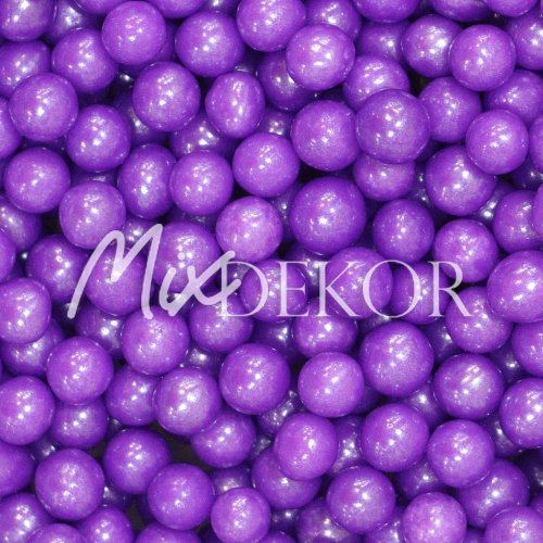 Посыпка MIXIE Шарики фиолетовые 5 мм 600 г