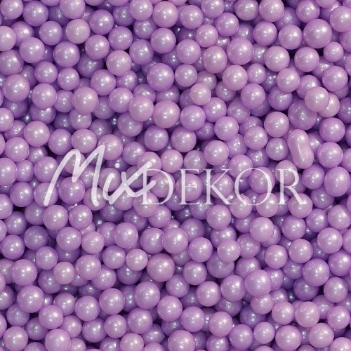 Посыпка MIXIE Шарики Сиреневые 5 мм 600 г