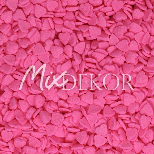 Посыпка Сердечки Розовые 600 г