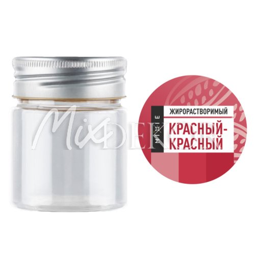Баночка для хранения жирорастворимого красителя MIXIE "Красный-красный" 40 мл