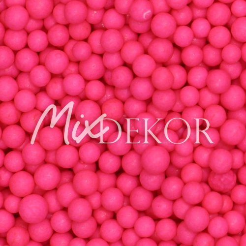 Посыпка MIXIE Шарики розовые 2 мм 600 г