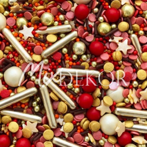 Посыпка фирменная MIXIE "Красный бархат" 50 гр