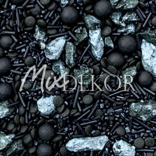 Посыпка фирменная MIXIE "Чернее ночи" 600 г